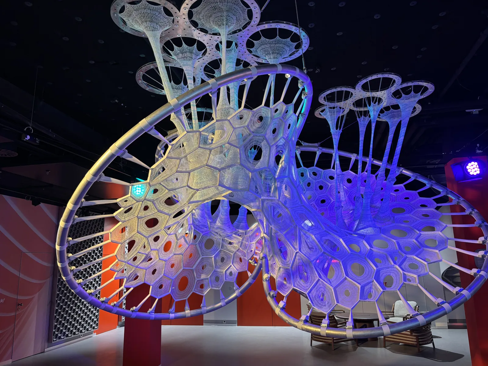 House of New Energy Berlin – Detailansicht Ausstellungsbau, Konstruktionsplanung 2H Konzepte